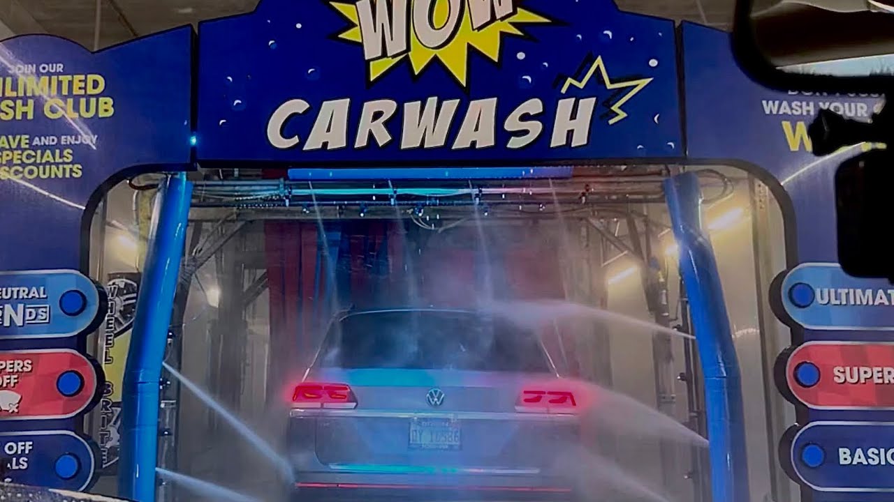Wow Car Wash - Unique Tunnel With Petit Auto Prep & Sonny’s Equipment
