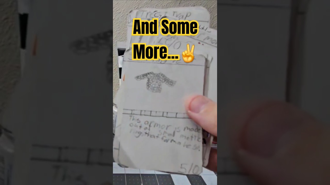 Even More Childhood Card Designs❤️✌️