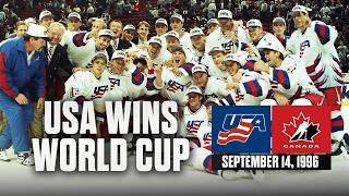 FULL REPLAY: USA vs. Canada | 1996 World Cup of Hockey Final screenshot 1