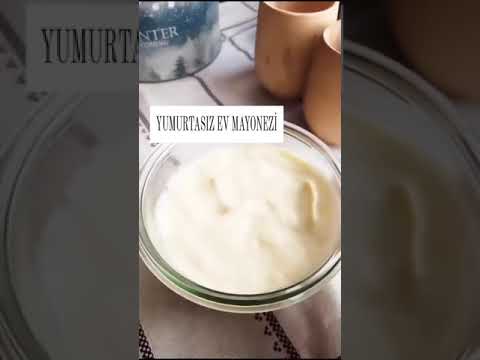 yumurtasız ev mayonezi (vegan) (tarifler açıklama kısmında)
