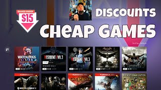 PSN Discounts! PlayStation Games Under $15 SALE  (NEW PS4 PS5 Game Deals 2024)