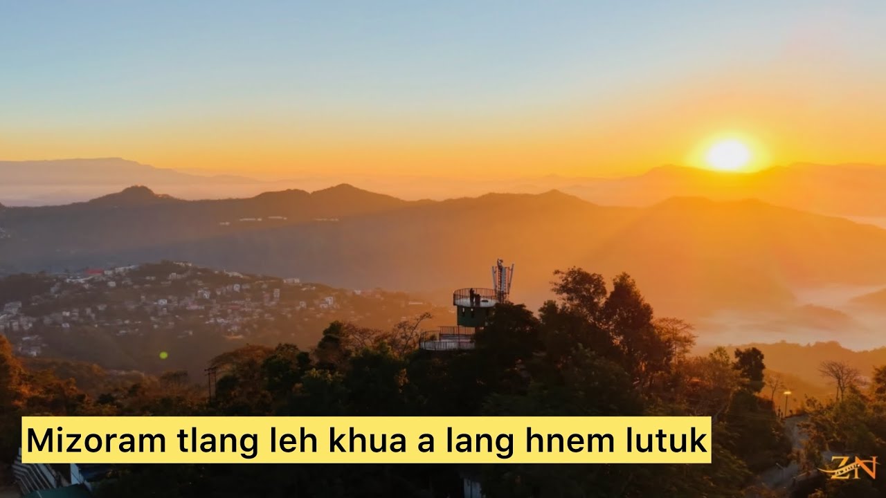 Tlangnuam view point atangin tlang leh khua a lang hnem hle (20.12.2025)