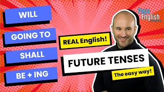 Will / Going to / Be ING / Present simple - Future - Learn English Grammar