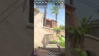 ZywOo Mirage A Smoke to Entry Connector in CS2