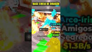 ENTROU UMA BASE CHEIA DE DRAGÃO E PEGAMOS TUDO COM O ANTI 30s #brainrot #roblox