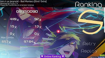 kors k as teranoid - Bad Maniacs [Elvis