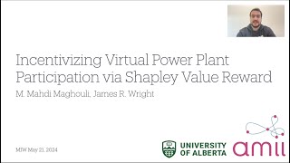 9th Marketplace Innovation Workshop (MIW) - Incentivizing VPP Participation Via Shapley Value Reward