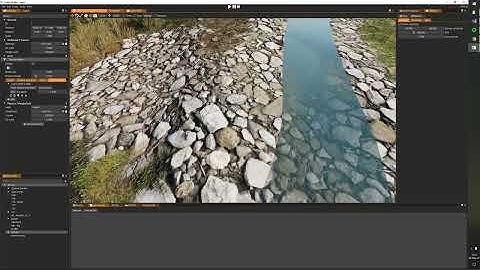 River editing tool in Lumix Engine