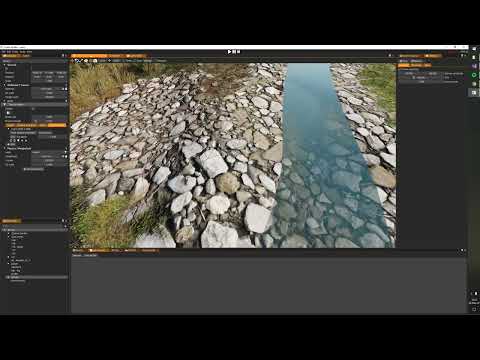 River editing tool in Lumix Engine