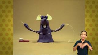 Download Lagu Ratinho escovando os dentes | Libras MP3