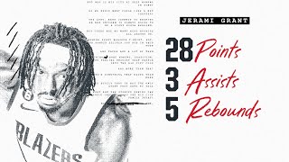 Jerami Grant Highlights 28 Points Portland Trail Blazers Dec. 4, 2022