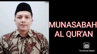 MUNASABAH AL QUR'AN