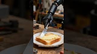 This Machine Butters Toast Better Than a Human 🤖🍞 #short