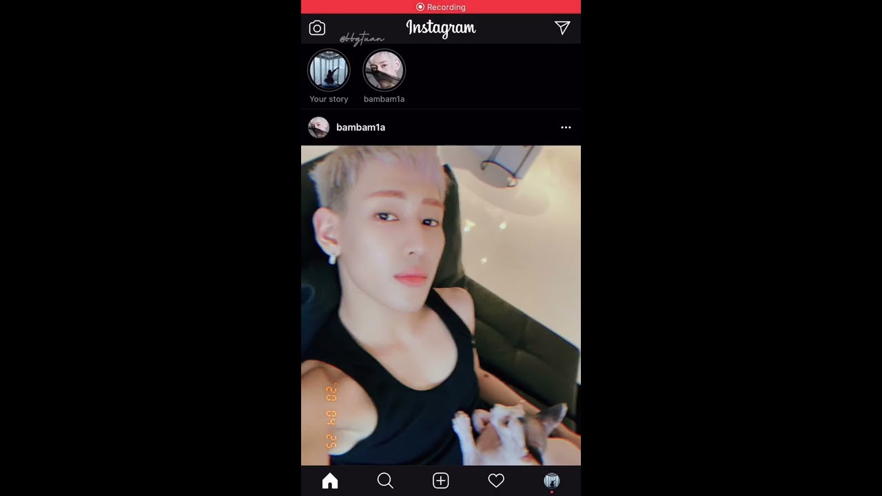 ㅡ bambam as your boyfriend ig story edit part 2✨ (HAPPY BIRTHDAY BAMBAM)