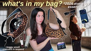 my non-negotiable everyday items 🐆 *what’s in my bag*