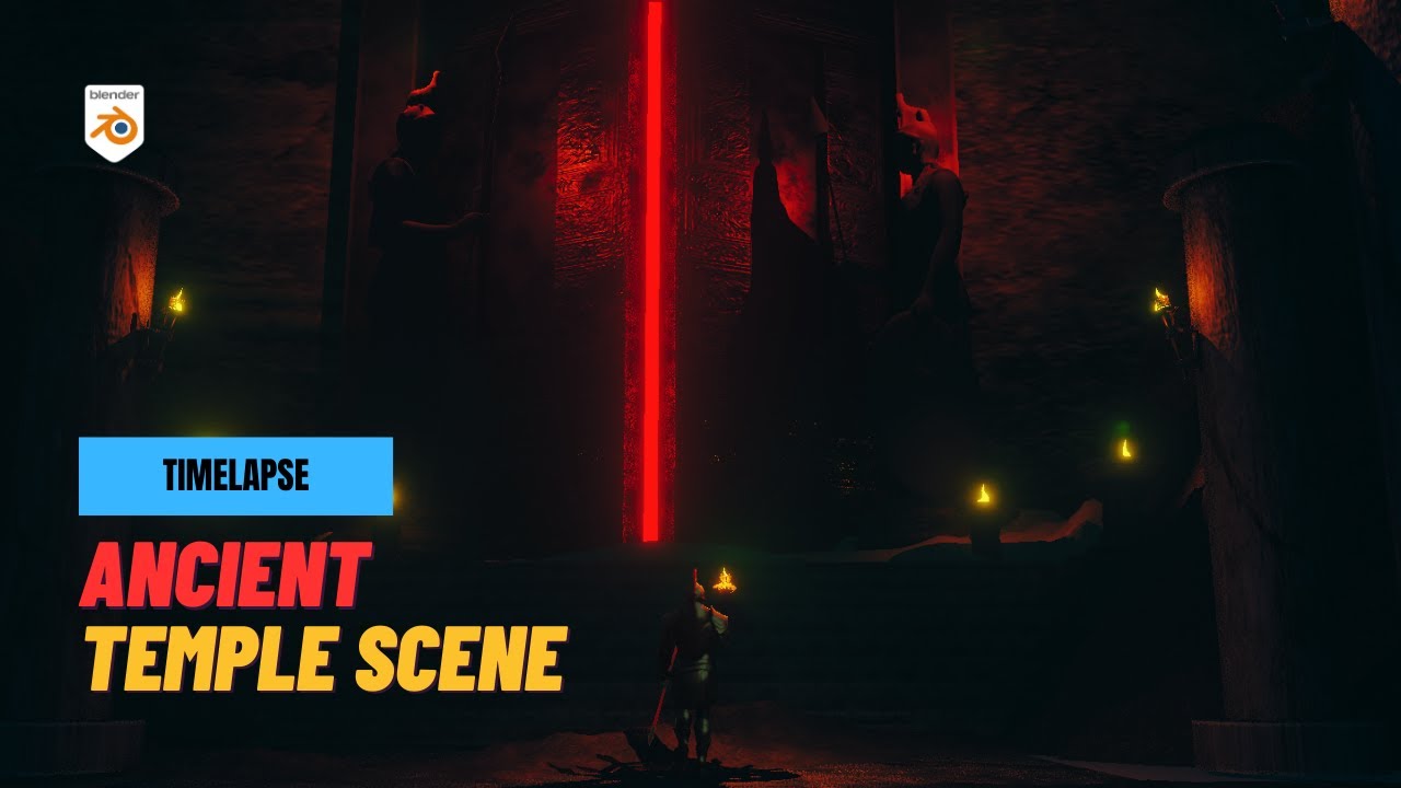 Creating an Ancient Fantasy Temple in Blender - YouTube