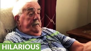 Scottish Man Thinks Newscaster Is Drunk Again