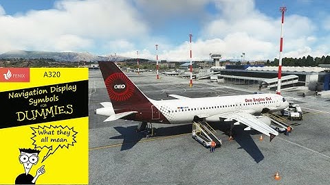 FENIX A320- Navigation Display symbols and their meaning