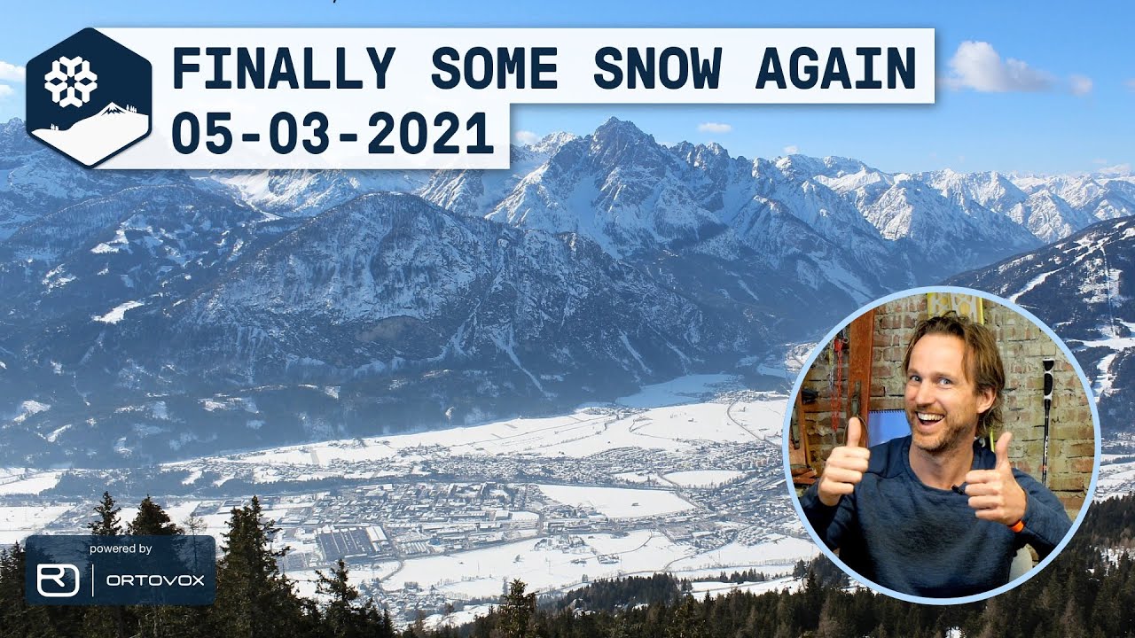 Finally some snow for the Alps again - wepowder forecast 5-3-2021