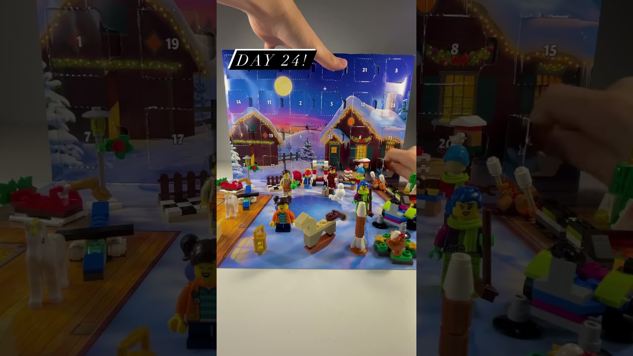 Lego City Advent Calendar Day 24!