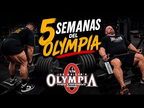 CALDERÓN OPENS UP 5 WEEKS FROM THE OLYMPIA