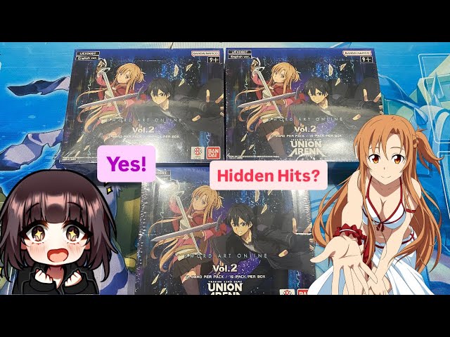 UNION ARENA -Booster Pack Sword Art Online Vol.2 - Trailer - YouTube