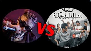 shukar alhamdulillah VS mc stan  #shukaralhamdulillah