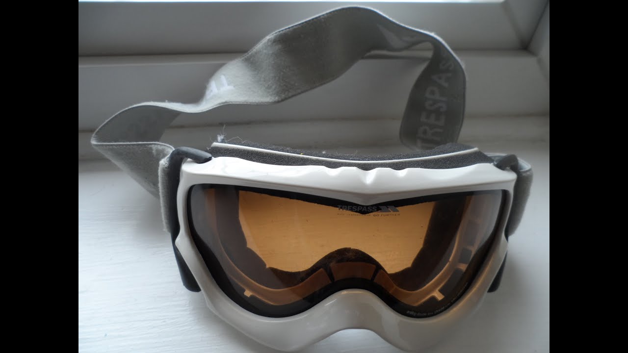 MY CEBE AND ANTIFOG DOUBLE LENS TRESPASS SKI GOGGLES YouTube