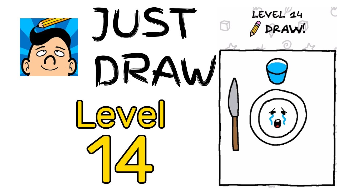 Just Draw Level #14 Solution