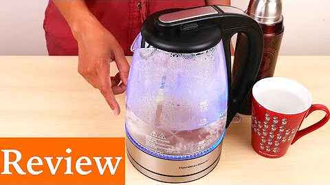 Hamilton Beach 40865 Glass Electric Kettle, 1.7-Liter Review - DayDayNews