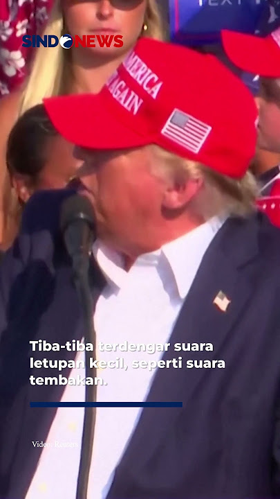 Detik-Detik Menegangkan Donald Trump Tertembak saat Kampanye di Pennsylvania, Kena Telinga