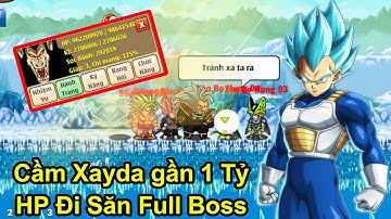 Ngọc Rồng Angel | Cầm Xayda gần 1 Tỷ HP nổ banh xác Mọi thể loại Boss