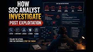 How SOC ANALYST investigate post exploitation using Microsoft Defender