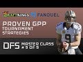 NFL DFS Tips: GPP Strategy on DraftKings & FanDuel