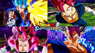 Vegito BEST Transformations, Ultimates & Custom Animations | Dragon Ball Sparking Zero Mods
