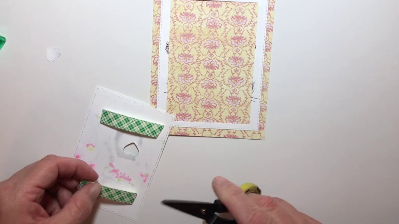 Unity Quick Tip: Die Cut Frame + Popped up Heart Card - YouTube