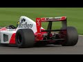 PURE SOUND | Ayrton Senna's V12 McLaren Mp4/6 F1 championship winner screams round Goodwood | 78MM