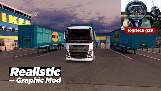 Euro Truck Simulator 2 Project Next-Gen Graphic | Volvo FH | ULTRA 400% 2K | Logitech G29 screenshot 2