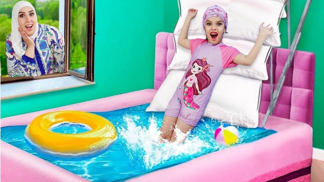 حولنا غرفة بنتنا مريم ل حديقة مائيه | سوينا كل شيء