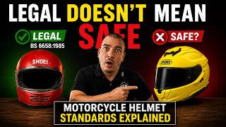 Legal Doesn’t Mean Safe - Motorcycle Helmet Standards Explained