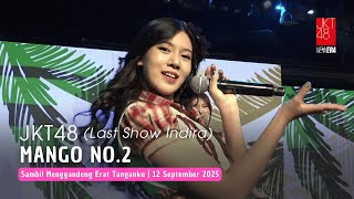 Download Lagu JKT48 - Mango No.2 | TwT (Last Show Indira) 12 September 2025 MP3