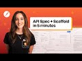 Write an API Spec & Scaffold Fast with Postman Agent Mode