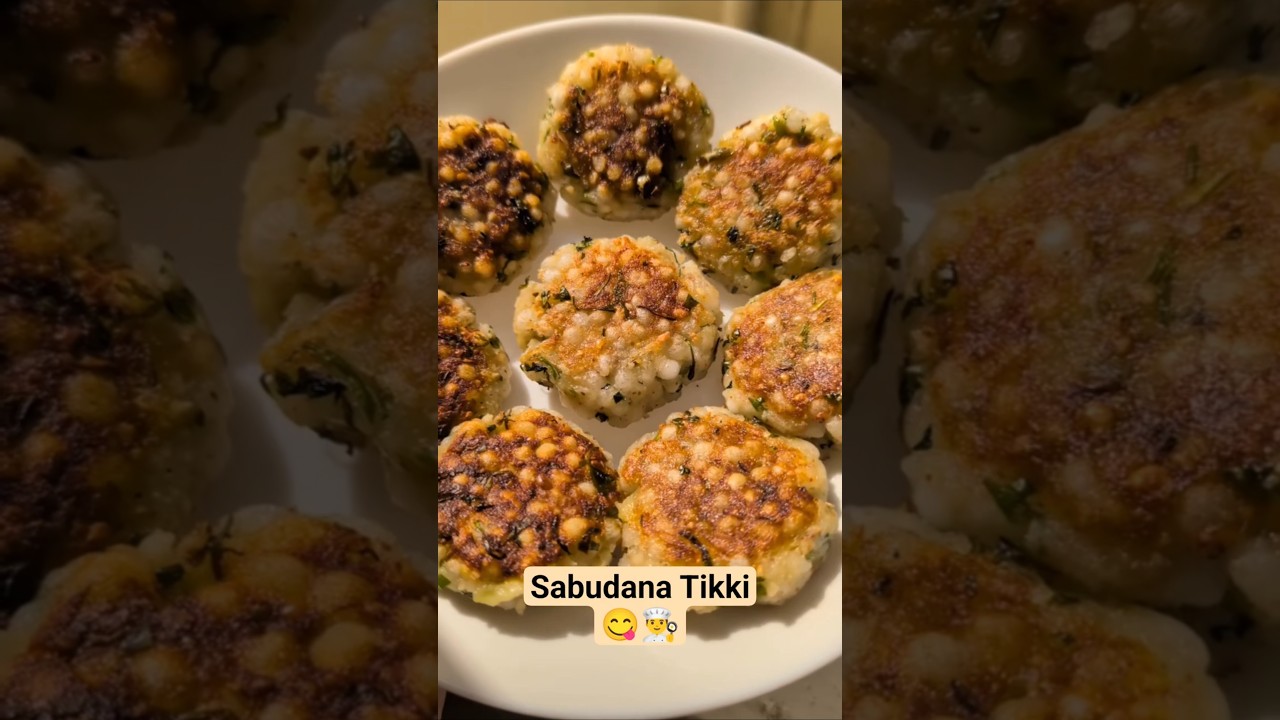 Sabudana Tikki/Vada 