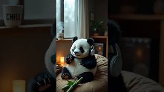 Cute Panda Chill #cute #lofimusic #lofi #shortsviral #shorts #relaxingmusic #music #chillbeats #fyp