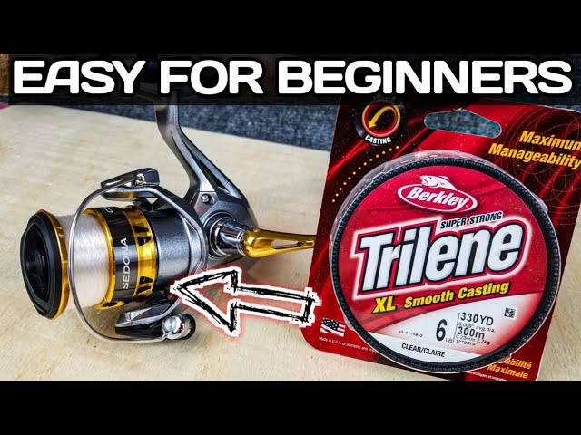 ZERO LINE TWIST*** How to Spool a Spinning Reel (No BS) 