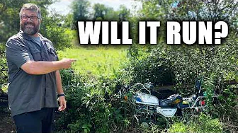 Can I Get This Motorcycle Running after Sitting 30 Years!