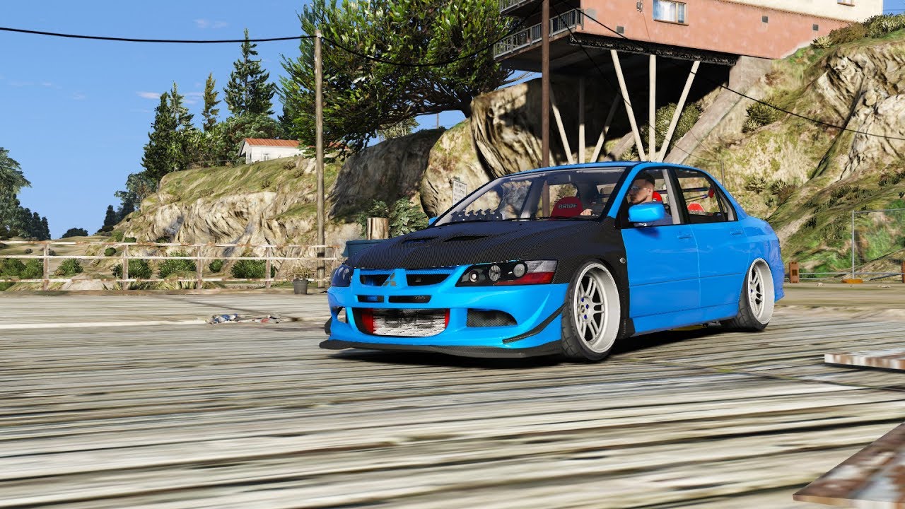 MITSUBISHI LANCER EVO 8 | GTA V - YouTube