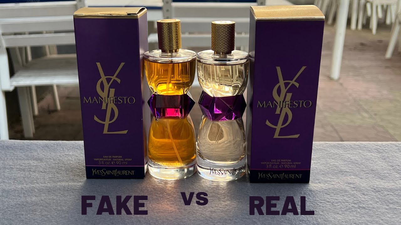 Fake vs Original Yves Saint Laurent Y - Fake vs Original