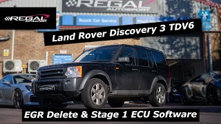 Fix your Land Rover Discovery 3 TDV6 EGR problems with an EGR delete & ECU software