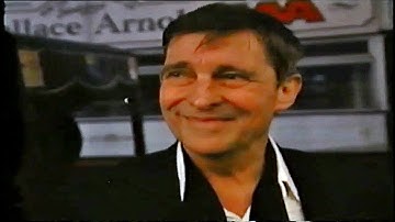 Jeremy Brett  at 10th anniversary party for the SH series